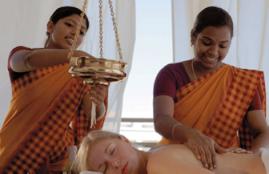 Ayervedic massage at Grecotel Creta Palace - on the beach in Crete