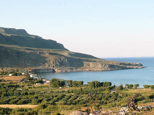 Kato Zakros from distance