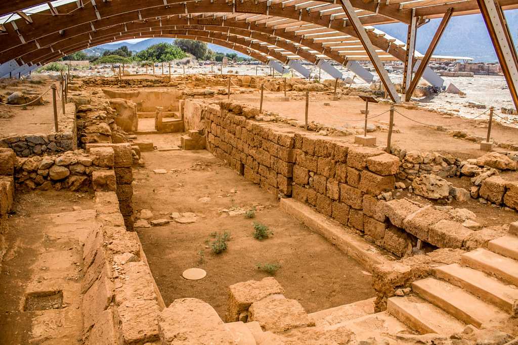 Malia Palace Archaeological Site