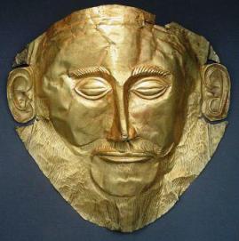 National Archaeological Museum - the golden Mask of Argamemnon