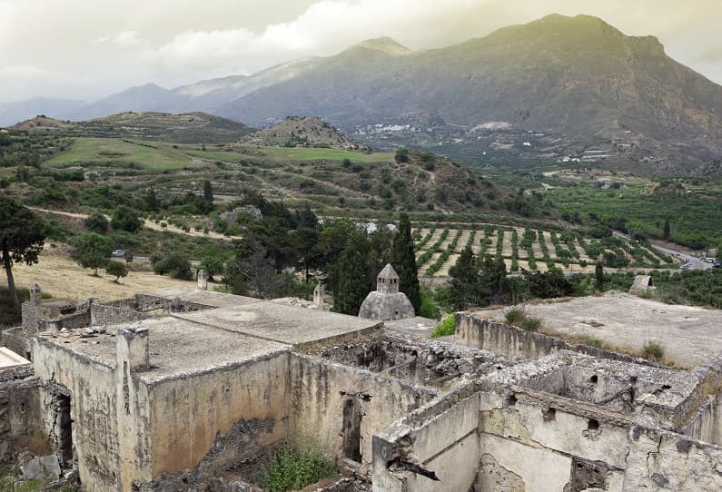 View from Moni Πρέβελη