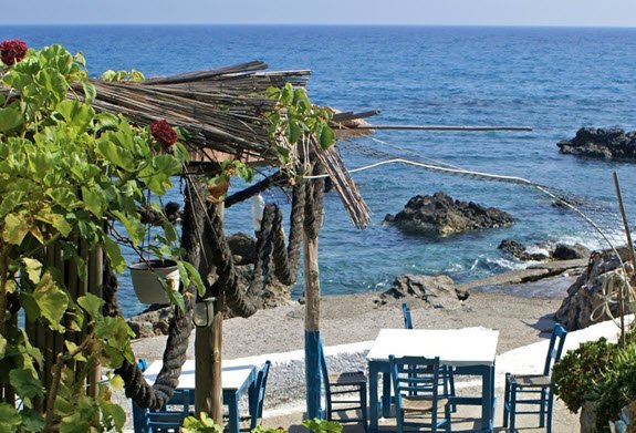 Agia Fotini tucked away on the south coast of Crete