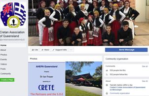 Cretan Association of Queensland Australia Website