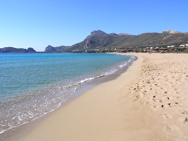 Falasarna Beach in Summer - Crete