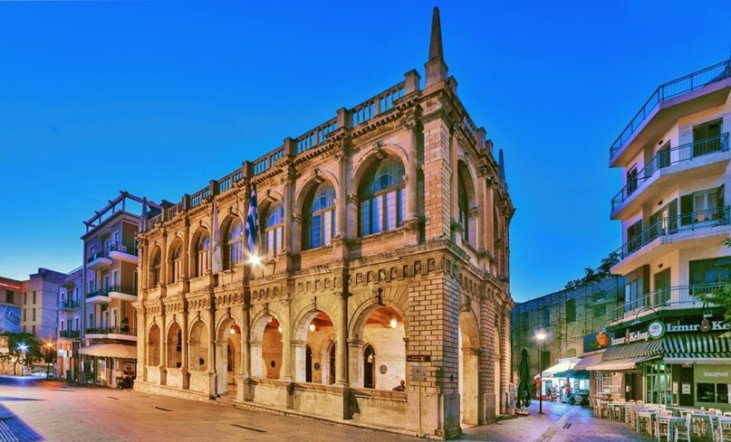 Venetian Loggia in Heraklion Crete