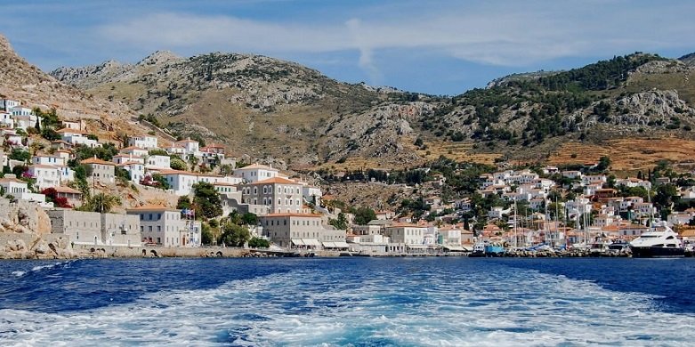 Hydra Port Greece