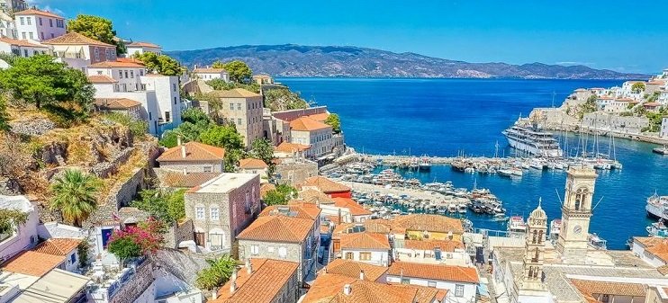 Hydra Port Greece