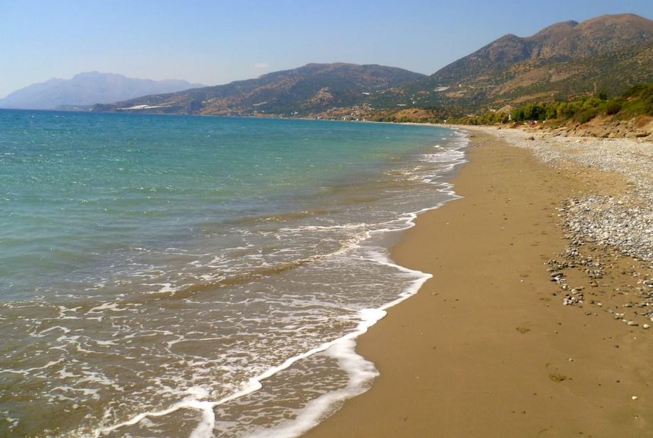 Keratokambos Beach in south Crete