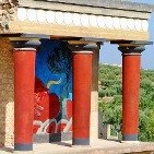 Knossos Palace near Heraklion, Crete