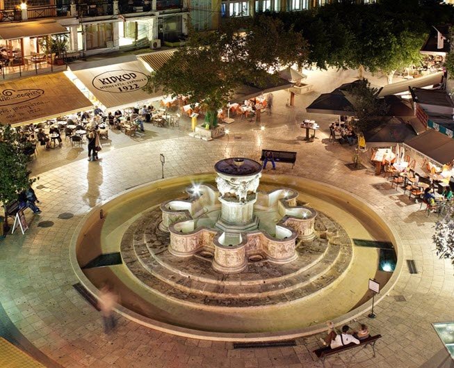 Liondaria Fountain Heraklion