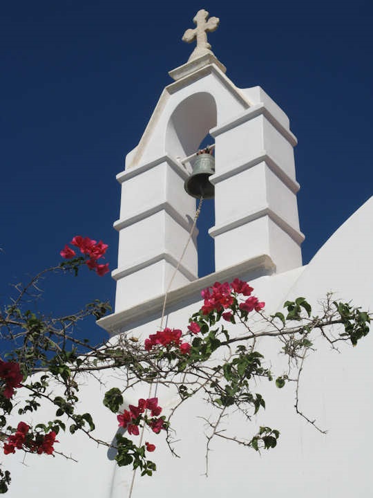 Mykonos - A picturesque church in Chora