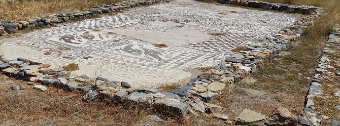 Mosaics at Olous