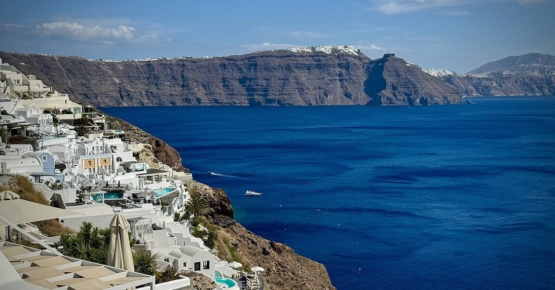 Santorini Caldera View